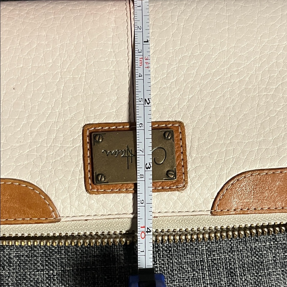Cole Haan White and Brown Wallet - Picture 7 of 7